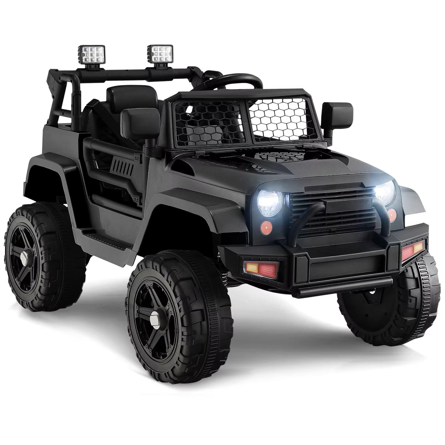 Kids 12V Adventure Ride-On Jeep with Remote Control