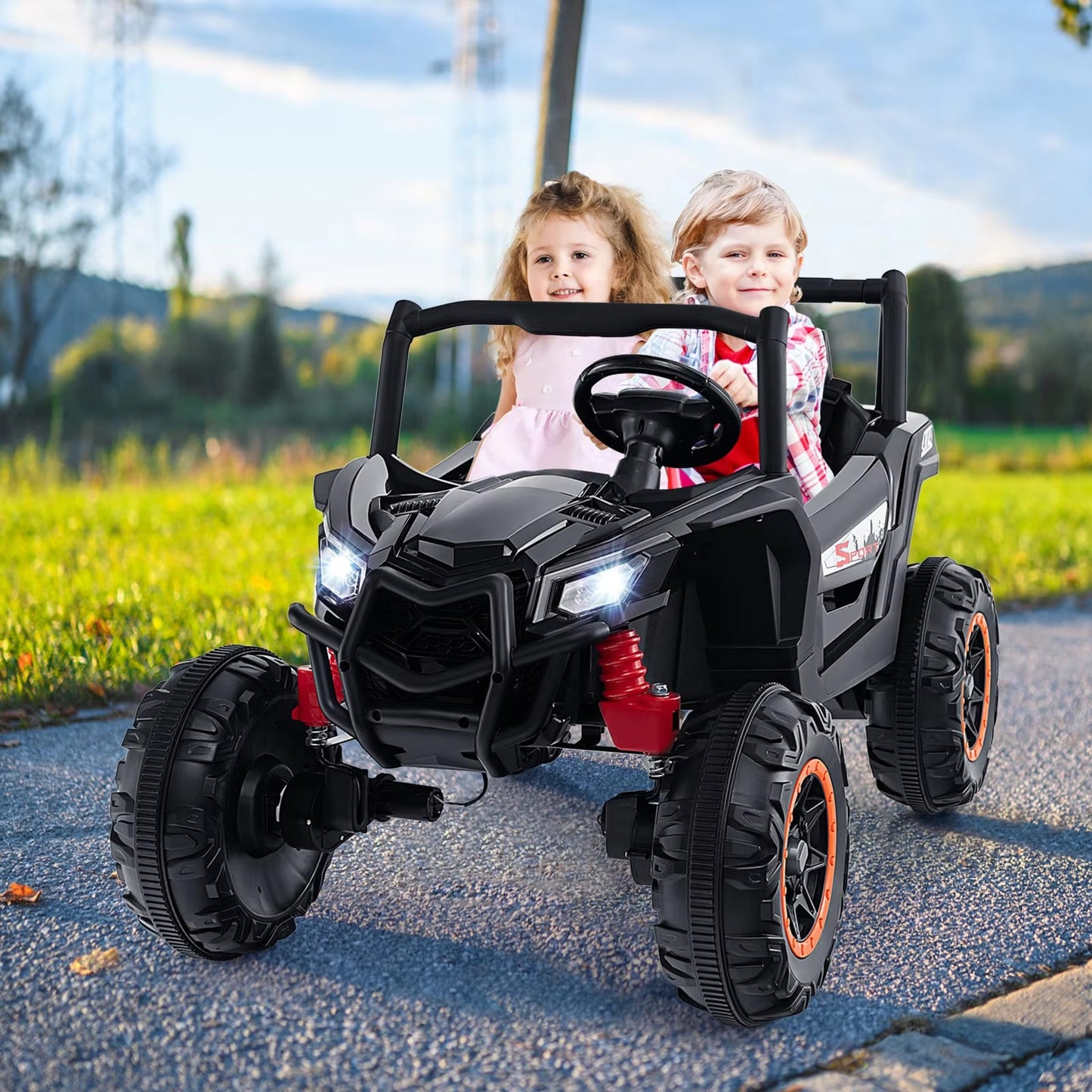 Kids 24V Off-Road UTV with Remote Control