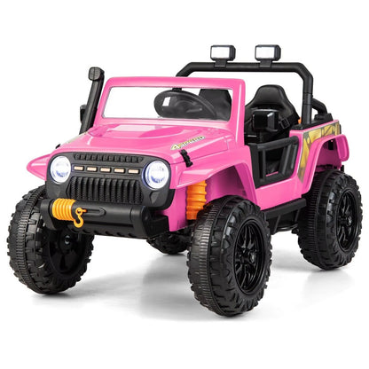 Kids 12V Adventure Ride-On Jeep with Remote Control