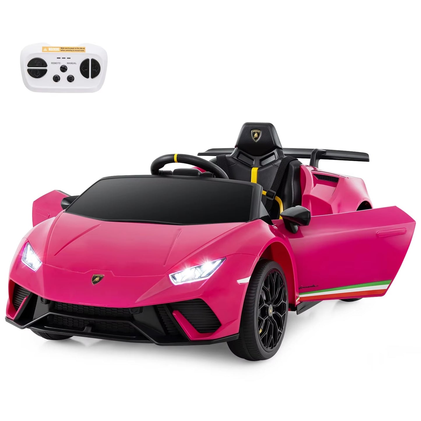 Kids 12V Ride-On Lamborghini  Electric Sports Car