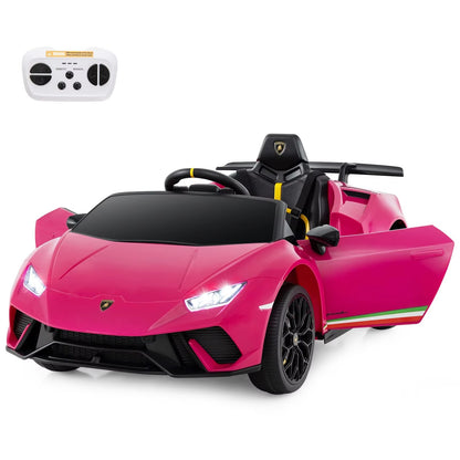 Kids 12V Ride-On Lamborghini  Electric Sports Car